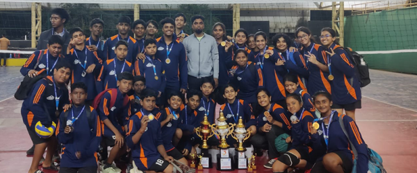KENSRI Volleyball girls and boys team qualified for Nationals.